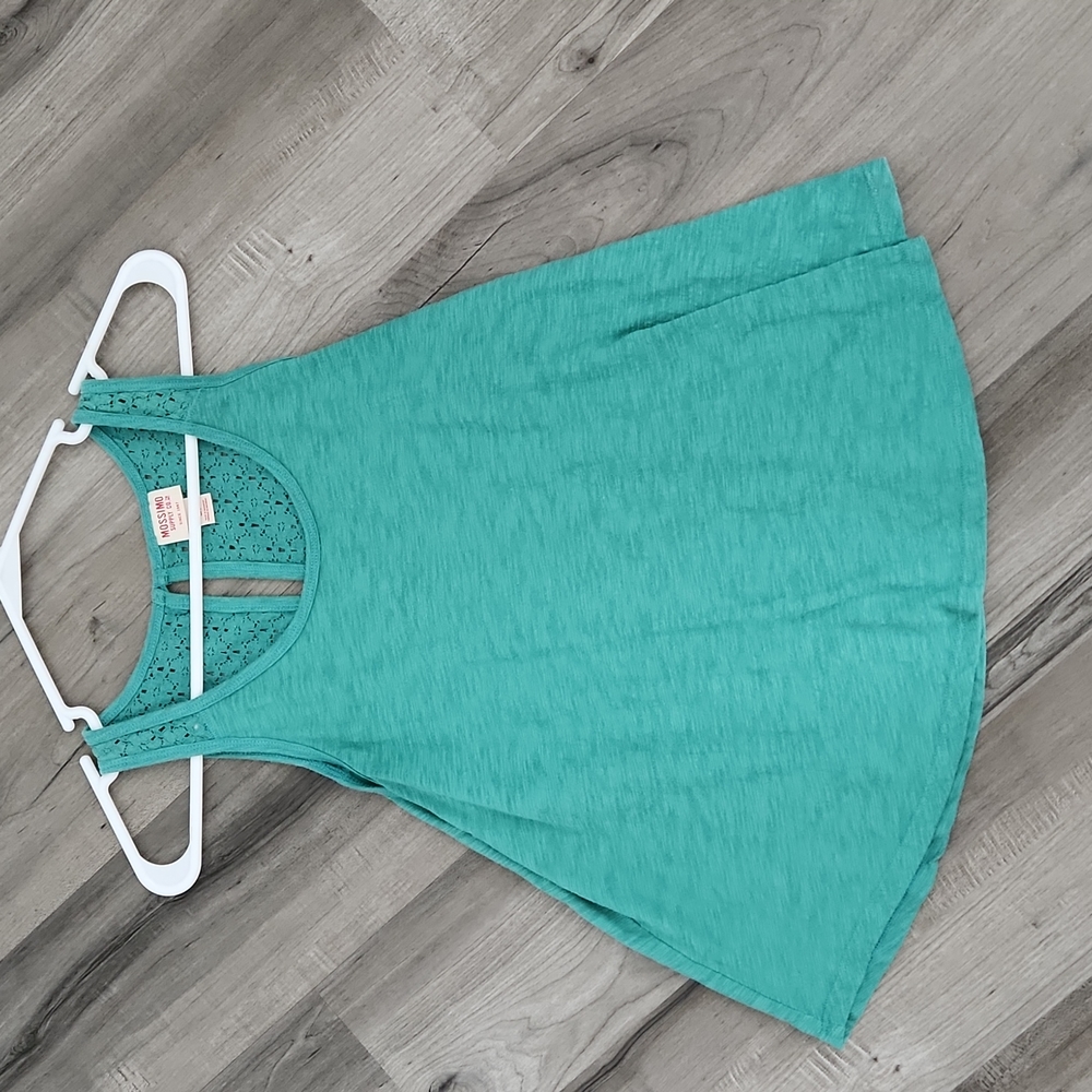 Cute teal tank top